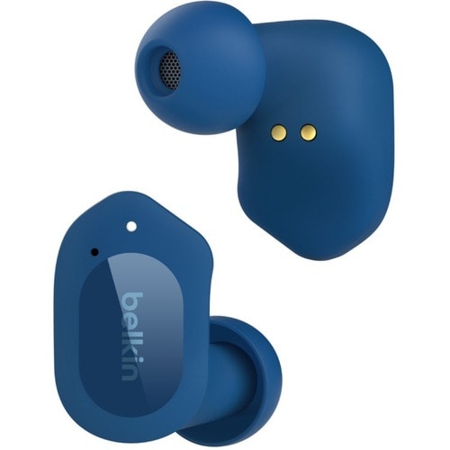 Belkin SOUNDFORM Play True Wireless Ohrhörer Stereo Ohrhörerset - Blau - Binaural - In-Ear - Bluetooth - Geräuschunterdrüc