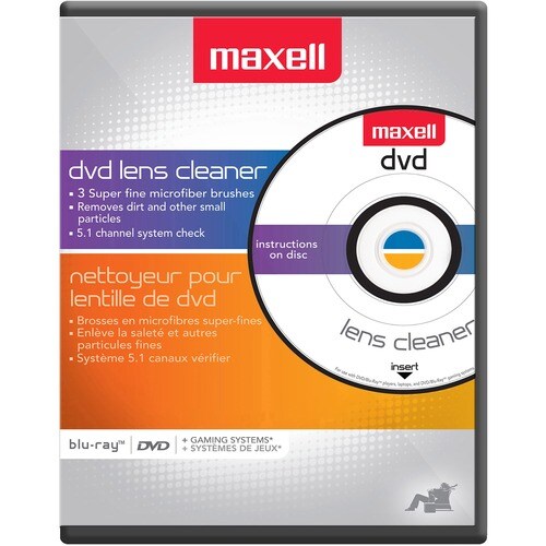 Maxell DVD-LC DVD Lens Cleaner - 1 Each