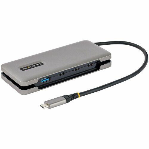 StarTech.com 4-Port USB-C Hub, USB-A | USB-C Ports, USB 3.2 Gen 2, 10Gbps, Bus Powered, 12.6in (32cm) Cable, Portable USB-