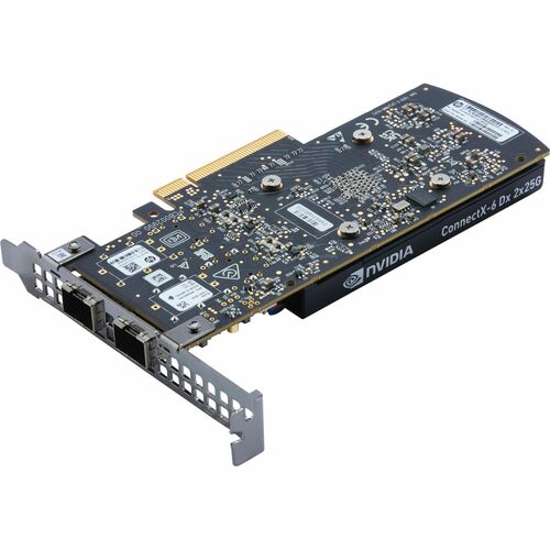 HP 25Gigabit Ethernet Card - 2 Port(s) - Coaxial - Low Profile Bracket Height - SFP28 - Plug-in Card