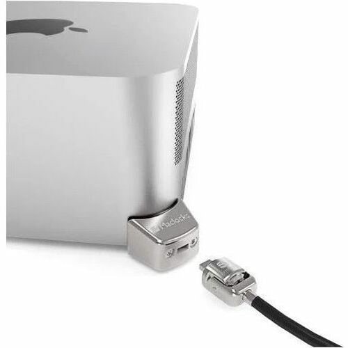 Compulocks Mac Studio Ledge Lock Adapter Silver - This powerful locking mechanism secures your new Mac Studio so you can f