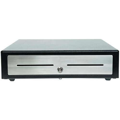 Star Micronics Choice CD4-1616BKSSC48-S2 Cash Drawer - 4 Bill - 8 Coin - 2 Media Slot - Printer Driven - Stainless Steel -