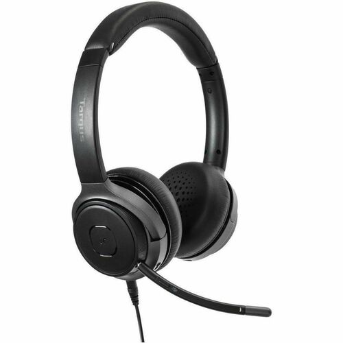 Targus Kabel/Kabellos Kopfbügel, Auf den Ohren Stereo Headset - Schwarz - Binaural - Ohraufliegend - Bluetooth - Omnidirek