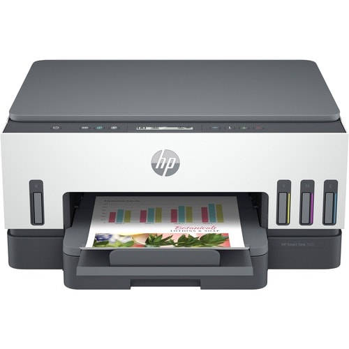 Stampante multifunzione a getto di inchiostro HP 7005 Wireless Smart Tank - Colore - Grigio, Bianco - Fotocopiatrice/Stamp