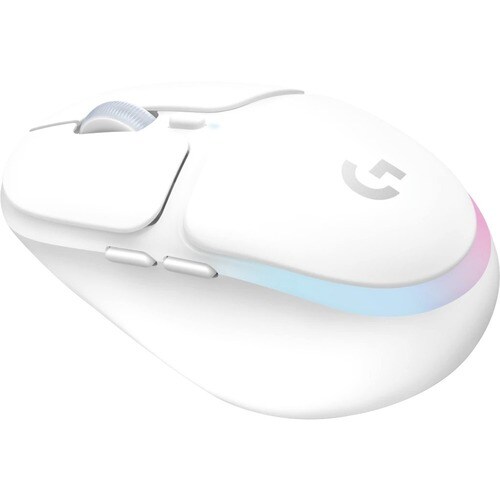 Logitech G Aurora Collection G705 Gaming Mouse - Bluetooth - USB - 6 Button(s) - 6 Programmable Button(s) - Off White - Wi