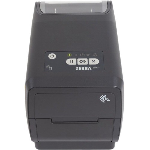 Zebra ZD411 Desktop Thermal Transfer Printer - Monochrome - Label/Receipt Print - USB - USB Host - Bluetooth - Near Field 