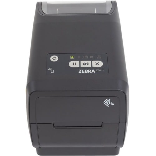 Zebra ZD411 Desktop Thermal Transfer Printer - Monochrome - Label/Receipt Print - Fast Ethernet - USB - USB Host - Bluetoo