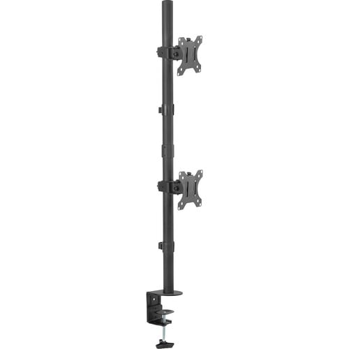 Digitus Dual Vertikal Monitorhalterung, 2x 32", 2x 8 kg. Montage: Klemme, Höchstgewichtskapazität: 8 kg, Minimum Bildschir