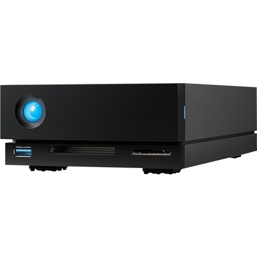 LaCie 1big Dock STHS20000800 20 TB Hard Drive - External - Tablet Device Supported - Thunderbolt 3 - 7200rpm - 280 MB/s Ma