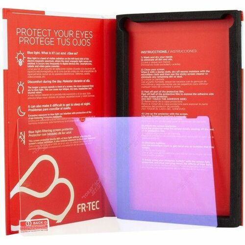 FR-TEC 9H Tempered Glass Screen Protector for Nintendo - Transparent - For OLED Gaming Console - Blue Light Reduction - Fi