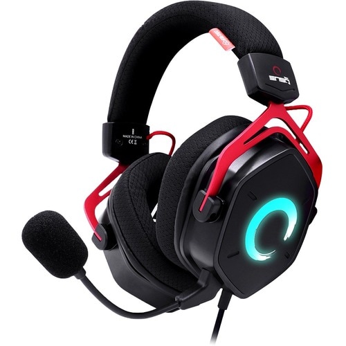 FR-TEC ENSO Wired Over-the-head Stereo Gaming Headset - Black - Binaural - Ear-cup - Mini-phone (3.5mm)