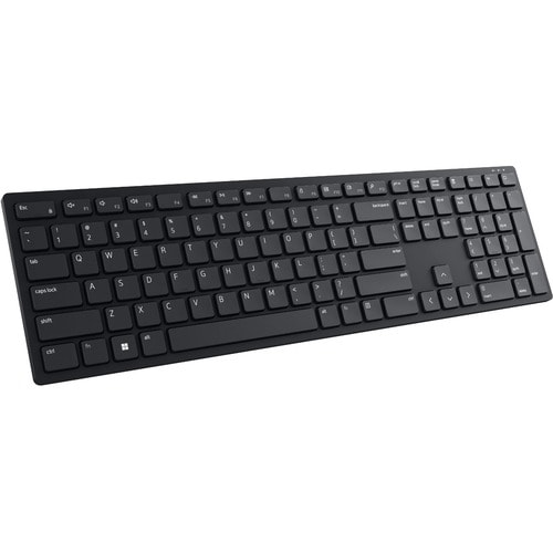 Dell Wireless Keyboard US English - KB500 - Retail Packaging - Wireless Connectivity - RF - 2.40 GHz - Volume Down, Volume
