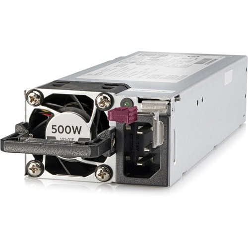 HPE 500W Flex Slot Platinum Hot Plug Low Halogen Power Supply Kit - Refurbished - 500 W - 230 V AC, 380 V DC