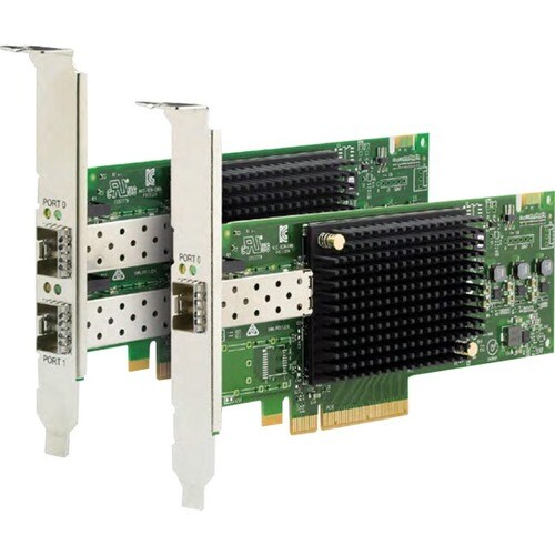 Cisco Adaptador de barramento de canal de host de canal de fibra - Cartão Plug-in - PCI Express 3.0 x8 - 2 x Total Fibre C