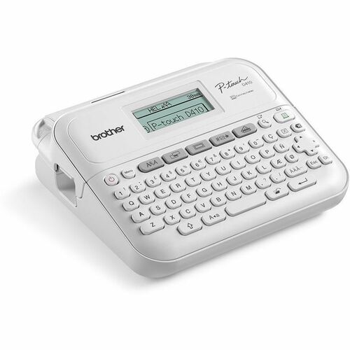 Brother P-touch PT-D410VP Elektronischer Etikettendrucker - Thermotransfer - 20 mm/s Mono - 15 Schriftarten - 180 dpi - Au