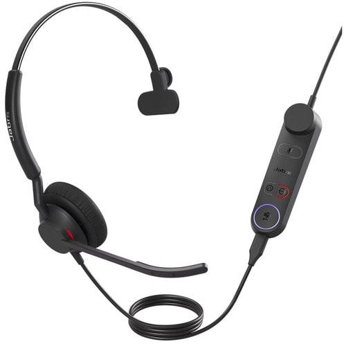 Jabra Engage 50 II Wired On-ear Mono Headset - Monaural - Ear-cup - 50 Hz to 20 kHz - MEMS Technology Microphone - USB Type A