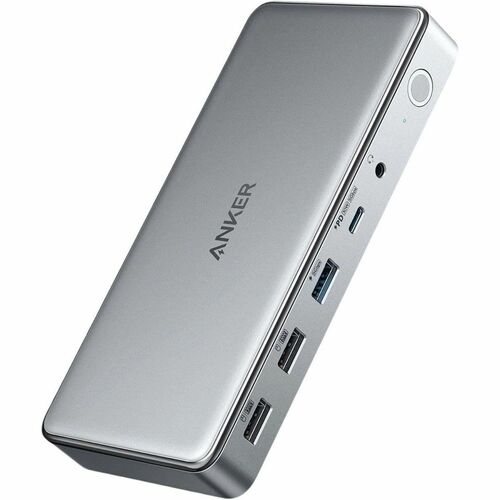 ANKER 563 USB-C Docking Station - for Headphone, Flash Drive, Keyboard, Monitor, Mouse, Notebook, Smartphone - Charging Ca