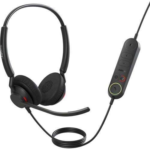 Jabra Engage 40 Com fios Na orelha Estéreo Fone de ouvido - Preto - Binaural - Escuta - 50 Hz para 20 kHz - USB tipo A