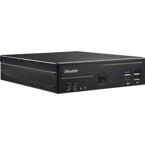 Shuttle XPC slim DH610S Barebone-System - Slim PC - Sockel LGA-1700 - 1 x Prozessor-Support - Intel H610 Chip - 64 GB DDR4