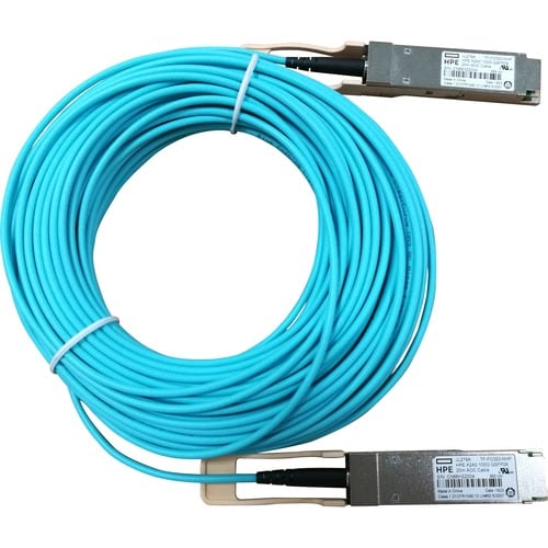 Origin X2A0 20 m Glasfaser Netzwerkkabel - 1 - Cable for Netzwerkgerät, Schalter - 100 Gbit/s - Schwarz