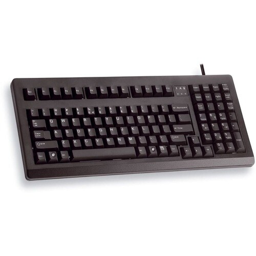 Tastiera CHERRY G80-1800Cavo Connettività - USB Interfaccia - Inglese (US) - Nero - 104 Tasto/i