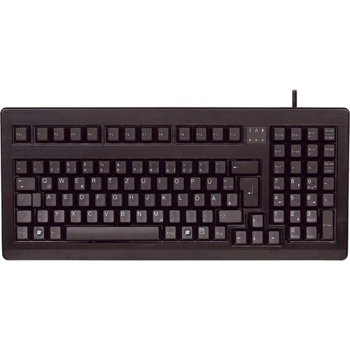 Tastiera CHERRY G80-1800Cavo Connettività - USB, PS/2 Interfaccia - Francese - AZERTY Layout - Grigio chiaro - MX Keyswitc
