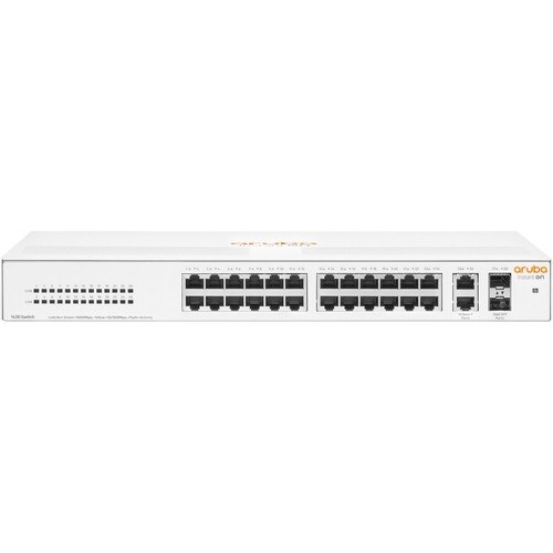 HPE Instant On 1430 26 Ports Ethernet Switch - Gigabit Ethernet - 10/100/1000Base-T, 1000Base-X - 2 Layer Supported - Modu
