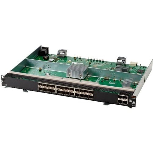 HPE Expansion Module - For Optical Network, Data Networking - Optical Fiber - 28 x Expansion Slots - SFP+, SFP56