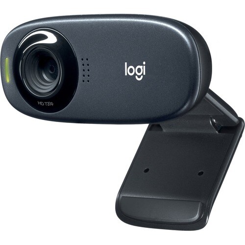 Logitech C310 网络摄像头 - 1.2 百万象素 - 30 fps - A 型 USB - 1280 x 720 视频 - 定焦 - 60° Angle - 宽屏 - 麦克风 - 用于 笔记本电脑, 显示器, 显示屏