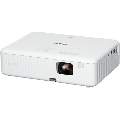Epson CO-W01 3LCD Projector - 16:10 - Ceiling Mountable, Desktop - 1280 x 800 - Front, Ceiling - 6000 Hour Normal Mode - 1