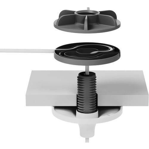 Mic Pod Pendant Mount - Off-White