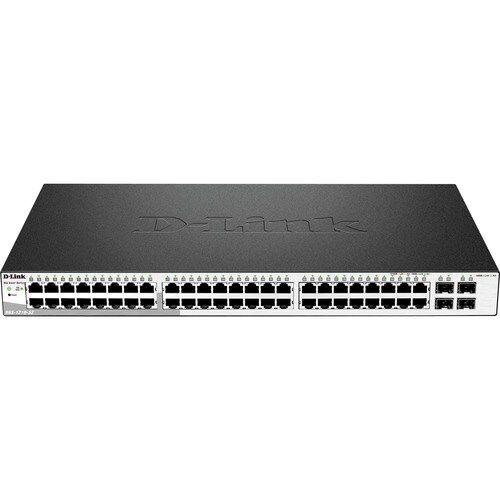 D-Link DGS-1210 DGS-1210-52 48 Anschlüsse Verwaltbar Ethernet-Switch - 2 Unterstützte Netzwerkschicht - Modular - 4 SFP-St