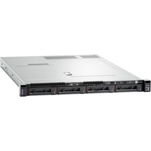 Lenovo ThinkSystem SR530 7X08A0BLAU 1U Rack Server - 1 x Intel Xeon Silver 4216 2.10 GHz - 32 GB RAM - Serial Attached SCS