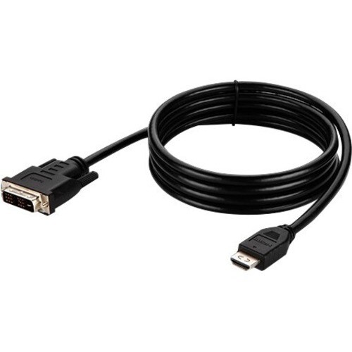 Belkin 3,05 m DVI/HDMI Videokabel für Videogerät, Monitor, KVM-Umschalter - TAA-konform - Zweiter Anschluss: 1 x DVI Digit