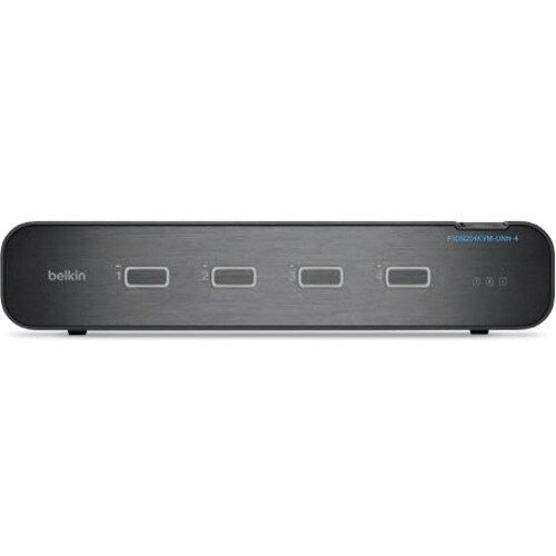 Belkin Secure F1DN204KVM-UNN4 KVM-Switchbox - TAA-konform - 4 Computer - 1 Lokaler Benutzer(n) - 3840 x 2160 - 4 x PS/2-Po