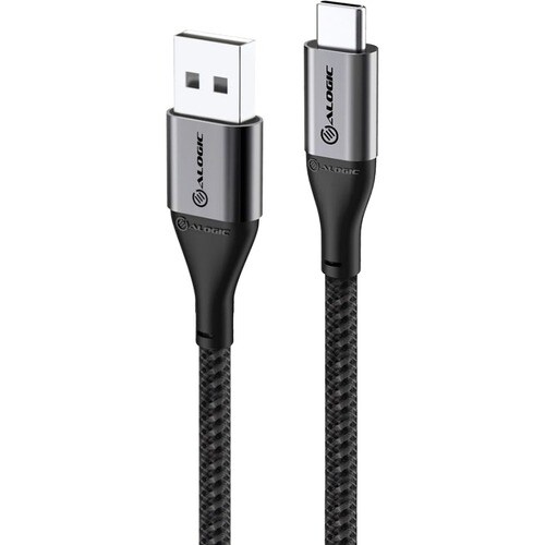 Alogic Super Ultra 3 m USB/USB-C Data Transfer Cable - 1 - Cable for Notebook, Phone, Tablet, Peripheral Device, Wall Char