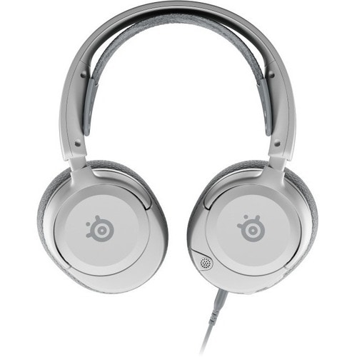 SteelSeries Arctis Nova 1P Wired On-ear Stereo Gaming Headset - White - Binaural - Ear-cup - 36 Ohm - 20 Hz to 22 kHz - 12