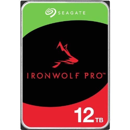 Disco rigido Seagate IronWolf Pro ST12000NT001 - 3.5" Interno - 12 TB - SATA (SATA/600) - Registrazione magnetica convenzi