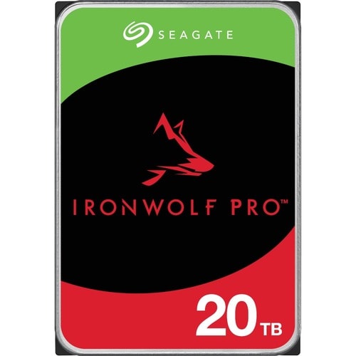 Disco rigido Seagate IronWolf Pro ST20000NT001 - 3.5" Interno - 20 TB - SATA (SATA/600) - Registrazione magnetica convenzi