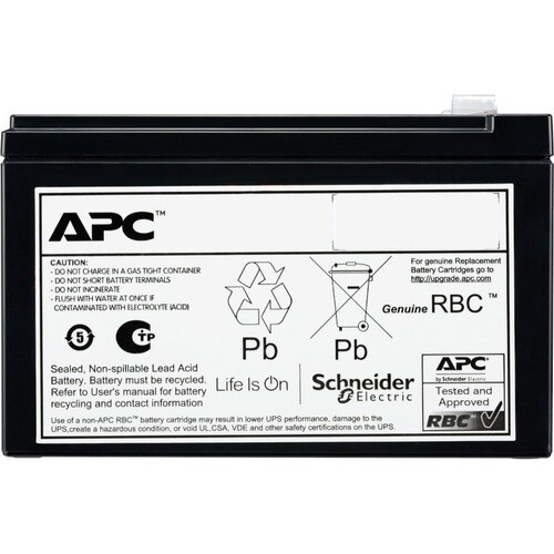 APC by Schneider Electric Battery Cabinet - 9000 mAh - 48 V DC - Sealed Lead Acid (VRLA) - Valve-regulated