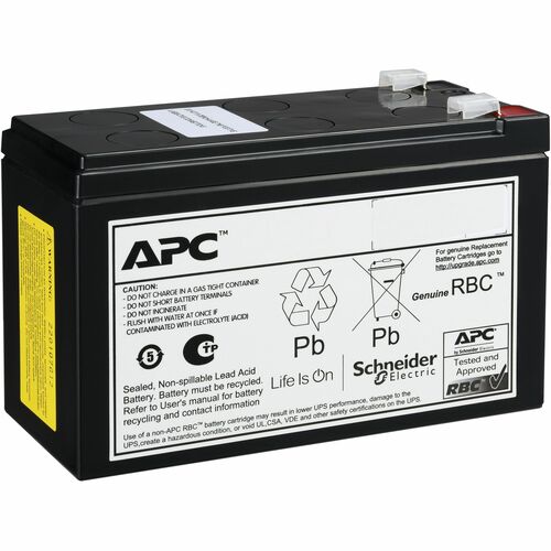 APC by Schneider Electric Compartimento de bateria - 9000 mAh - 24 V DC - Ácido-chumbo selado (VRLA) - Regulado por válvula