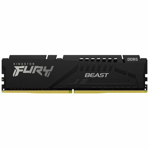 Kingston FURY Beast 16GB DDR5 SDRAM Memory Module - For Motherboard - 16 GB (1 x 16GB) - DDR5-5600/PC5-44800 DDR5 SDRAM - 