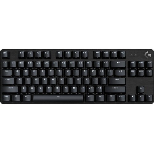 Logitech G G413 TKL SE Gaming Keyboard - Cable Connectivity - USB 2.0 Interface - LED - Switzerland - Black - Mechanical K