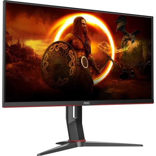 AOC U28G2XU2/BK 28" Aula 4K UHD Monitor LCD para gaming - 16:9 - Mate - 71,1 cm (28") Viewable - Tecnologia IPS (In-plane 