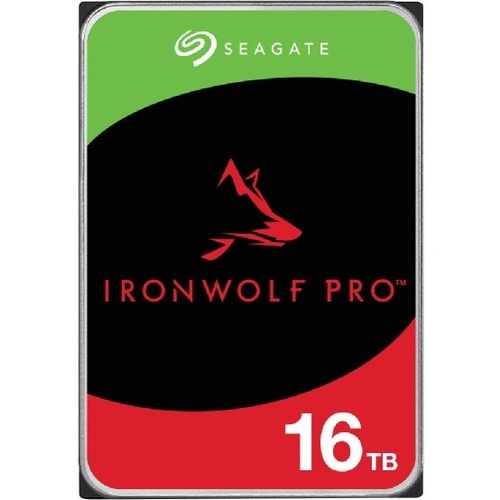 Disque dur Seagate IronWolf Pro ST16000NT001 - 3.5" Interne - 16 To - Enregistrement magnétique conventionnel (CMR) Method
