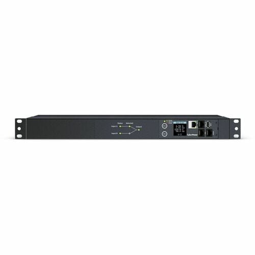 CyberPower Systems Switched Automatic Transfer Switch 16Amp input/output - SNMP Network Connection - 8x IEC C13 2 x IEC C1