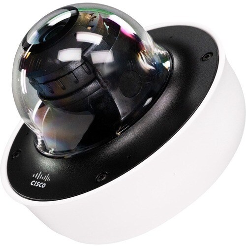 Meraki MV63X 8,4 Megapixel Outdoor Netzwerkkamera - Farbe - Mini-Dome - 20 m Infrarot Nachtsicht - H.264 - 3854 x 2176 - 3