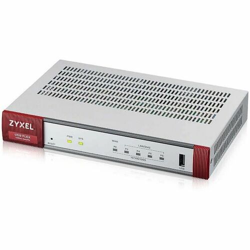 ZYXEL ZyWALL USG FLEX 100 Netzwerksicherheit-/Firewall-Gerät - 5 Anschluss - 10/100/1000Base-T - Gigabit-Ethernet - 900 Mb