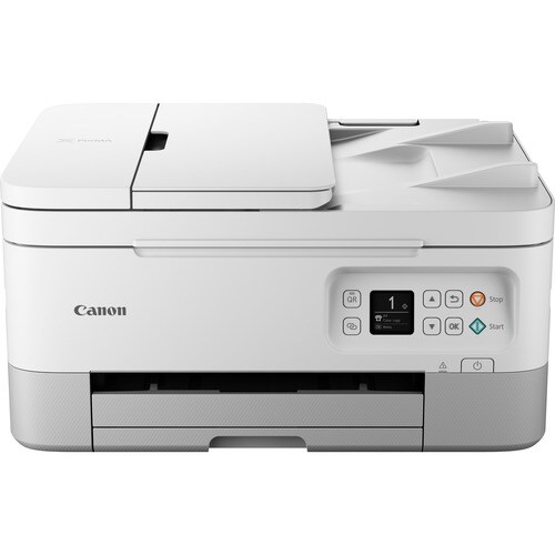Canon PIXMA TS7451a Sem fios Impressora multi-funcional de jato de tinta - Cor - Branco - Copiadora/Impressora/Scanner - 4