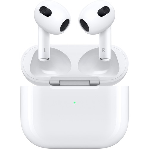 Apple AirPods (3rd Generation) Wireless Earbud Stereo Earset - White - Binaural - In-ear - Bluetooth - Noise Canceling